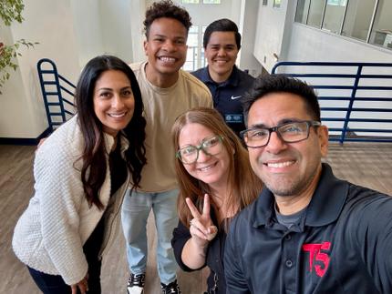 Take 5 Films crew at HIU