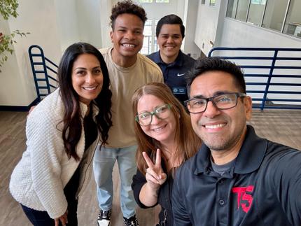 Take 5 Films crew at HIU
