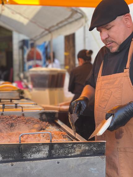 Meats and tortillas are always cooked onsite